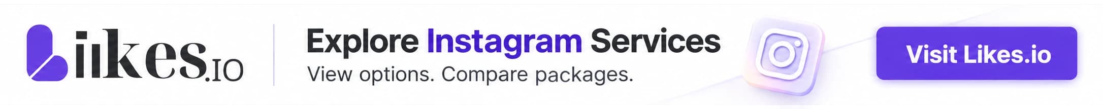 likes.io — explore Instagram growth services