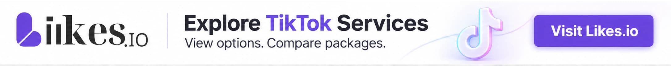 likes.io — explore TikTok growth services